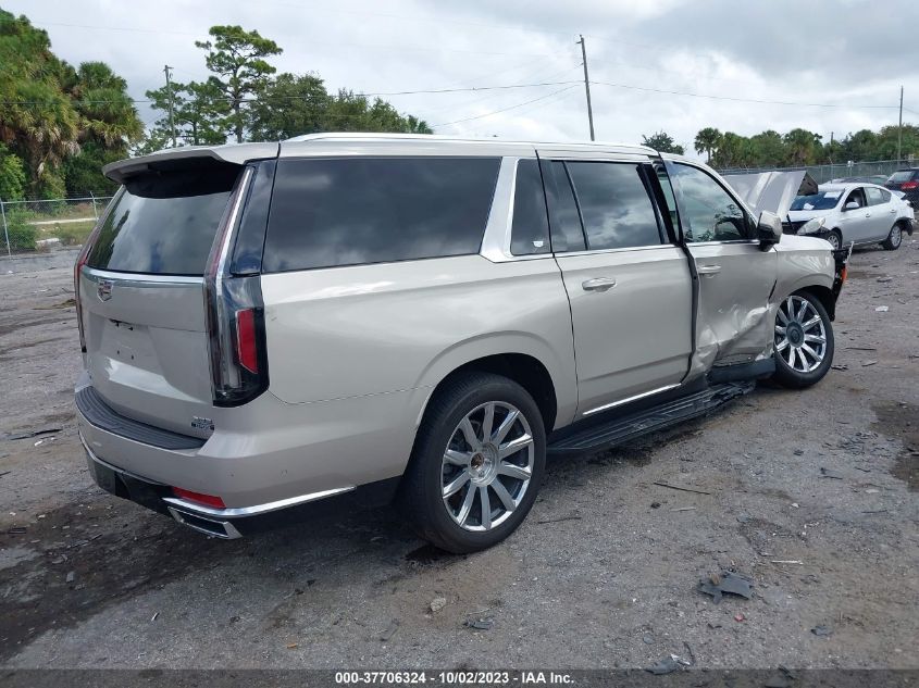 2022 Cadillac Escalade Esv Premium Luxury Platinum VIN: 1GYS4MKL0NR224233 Lot: 37706324