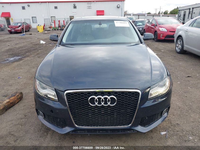 2012 Audi A4 2.0T Premium VIN: WAUBFAFL2CA116116 Lot: 37706689