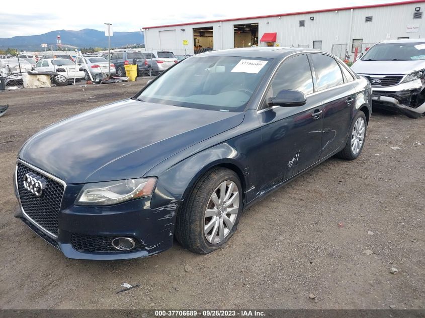 WAUBFAFL2CA116116 2012 Audi A4 2.0T Premium