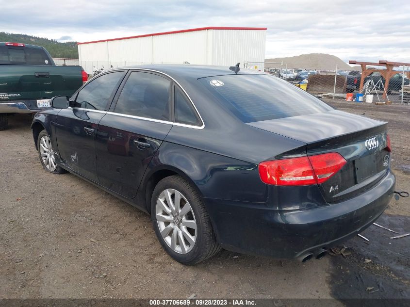 WAUBFAFL2CA116116 2012 Audi A4 2.0T Premium