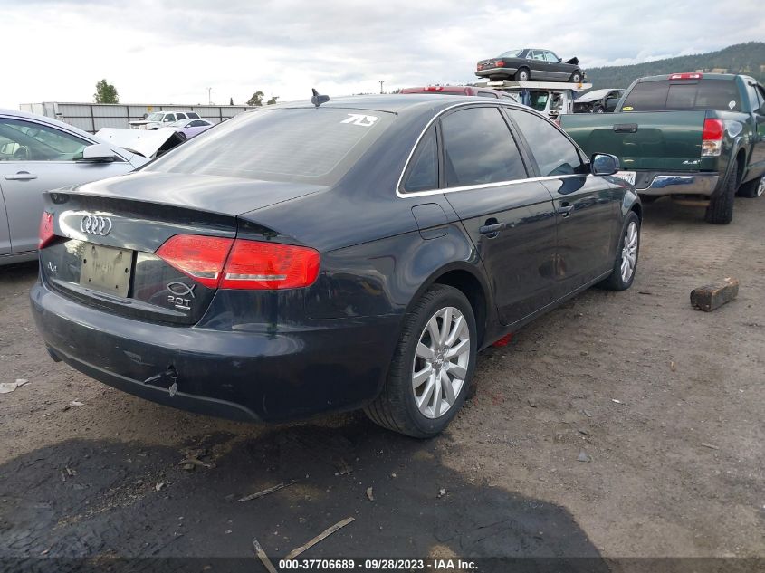 WAUBFAFL2CA116116 2012 Audi A4 2.0T Premium