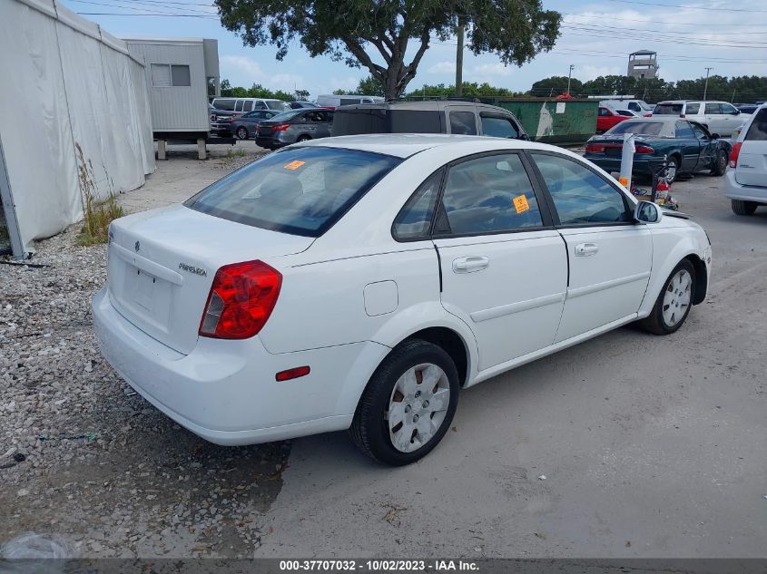 2008 Suzuki Forenza Convenience/Popular/ VIN: KL5JD56Z48K971293 Lot: 37707032