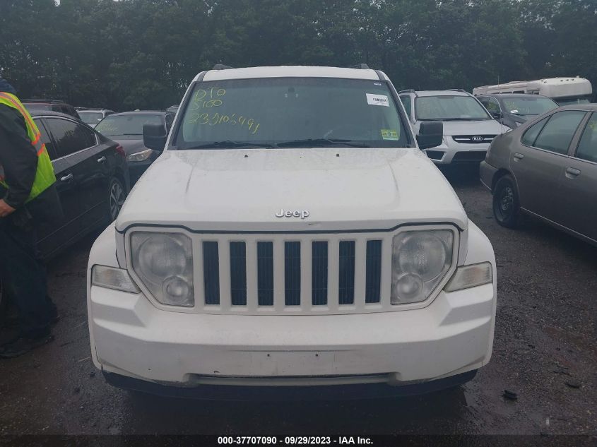 2008 Jeep Liberty Sport VIN: 1J8GN28K78W186493 Lot: 37707090