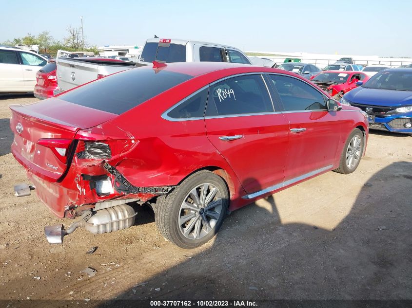 2017 Hyundai Sonata Limited VIN: 5NPE34AFXHH585658 Lot: 37707162