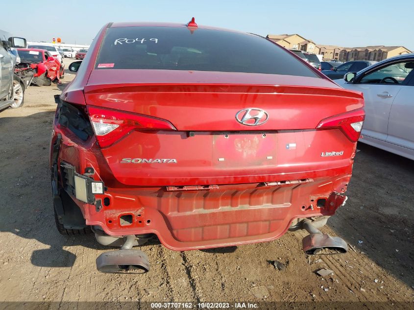 5NPE34AFXHH585658 2017 Hyundai Sonata Limited