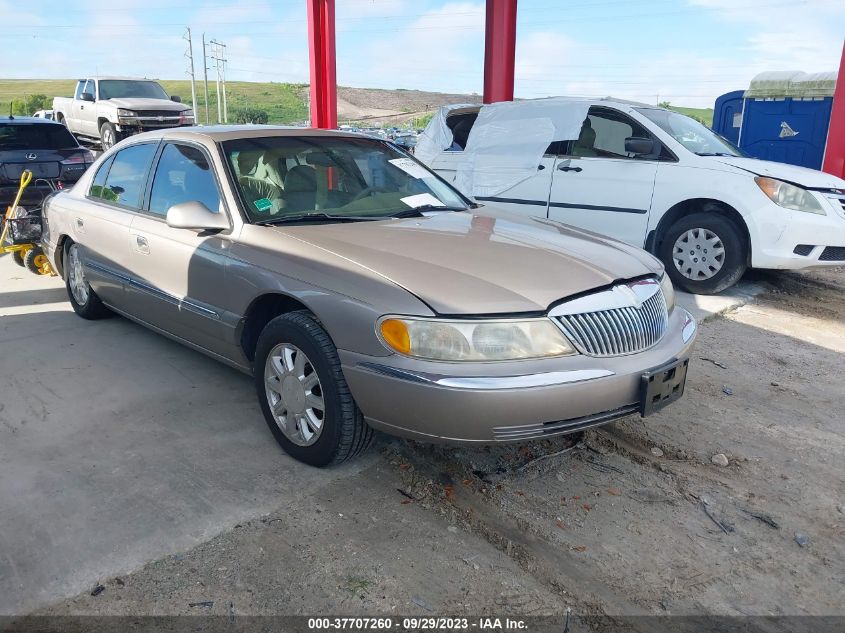 2000 Lincoln Continental VIN: 1LNHM97V9YY865832 Lot: 37707260