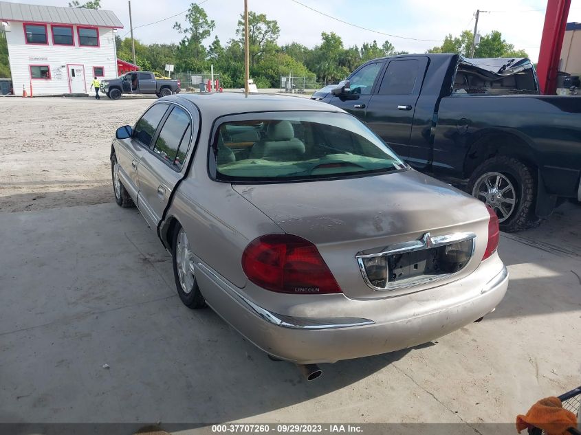 2000 Lincoln Continental VIN: 1LNHM97V9YY865832 Lot: 37707260