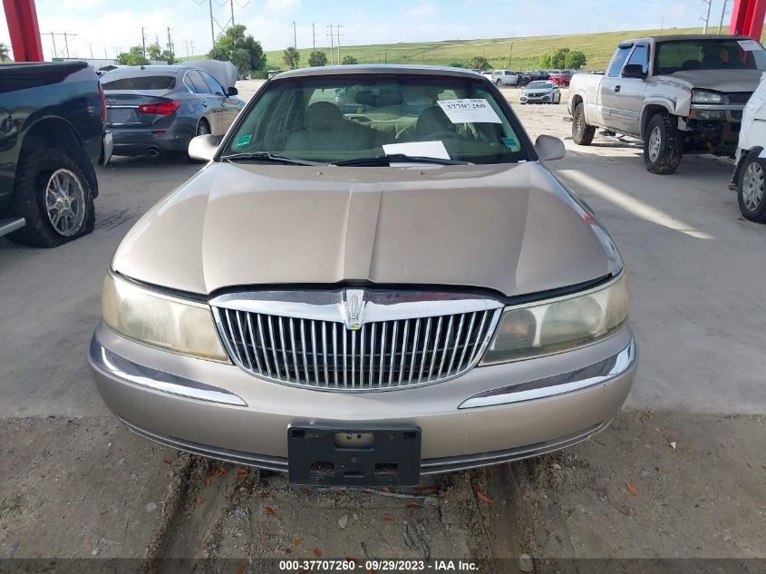 2000 Lincoln Continental VIN: 1LNHM97V9YY865832 Lot: 37707260