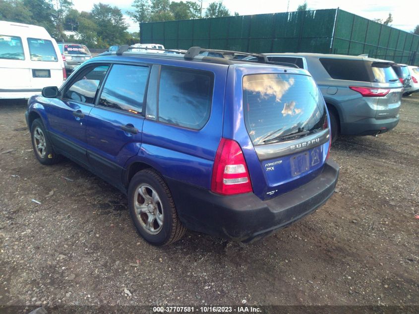 2004 Subaru Forester X VIN: JF1SG63674H764237 Lot: 37707581