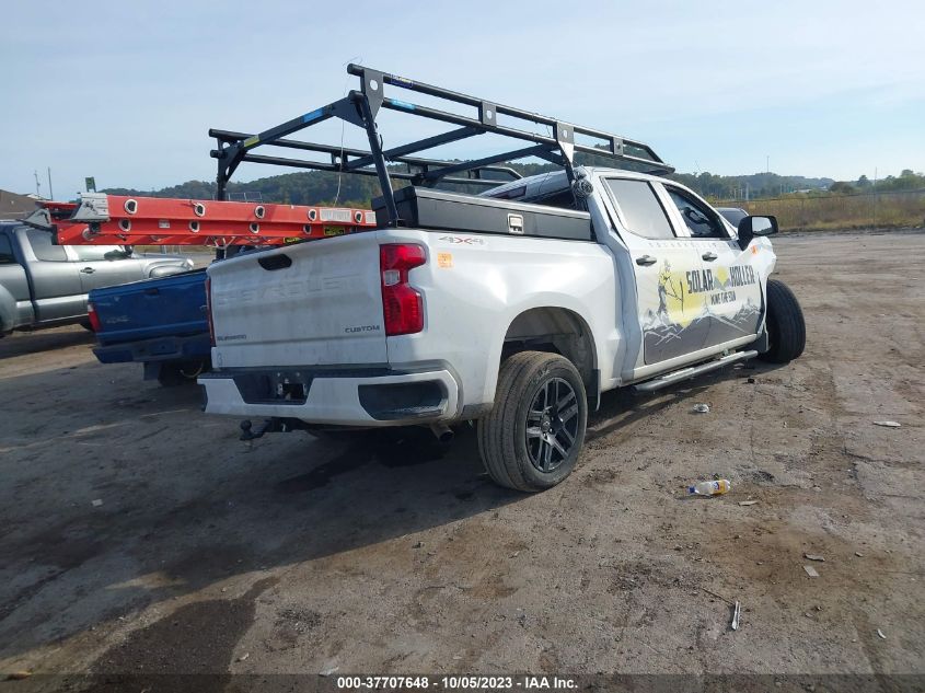 2022 Chevrolet Silverado 1500 Custom VIN: 3GCPDBEK2NG563921 Lot: 37707648