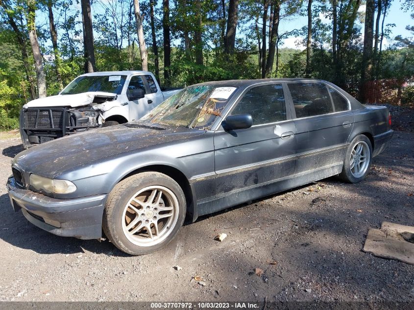 2000 BMW 7 Series 740Il VIN: WBAGH8348YDP09426 Lot: 37707972