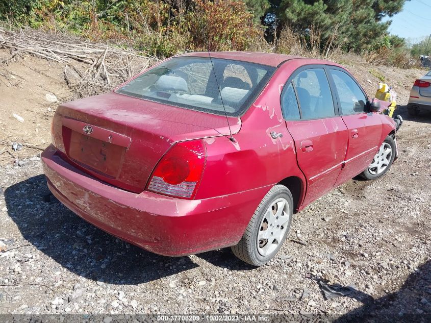 2005 Hyundai Elantra Gt/Gls VIN: KMHDN46D45U044339 Lot: 37708209