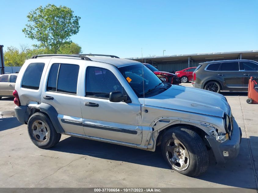 2006 Jeep Liberty Sport VIN: 1J8GL48K76W195824 Lot: 37708654