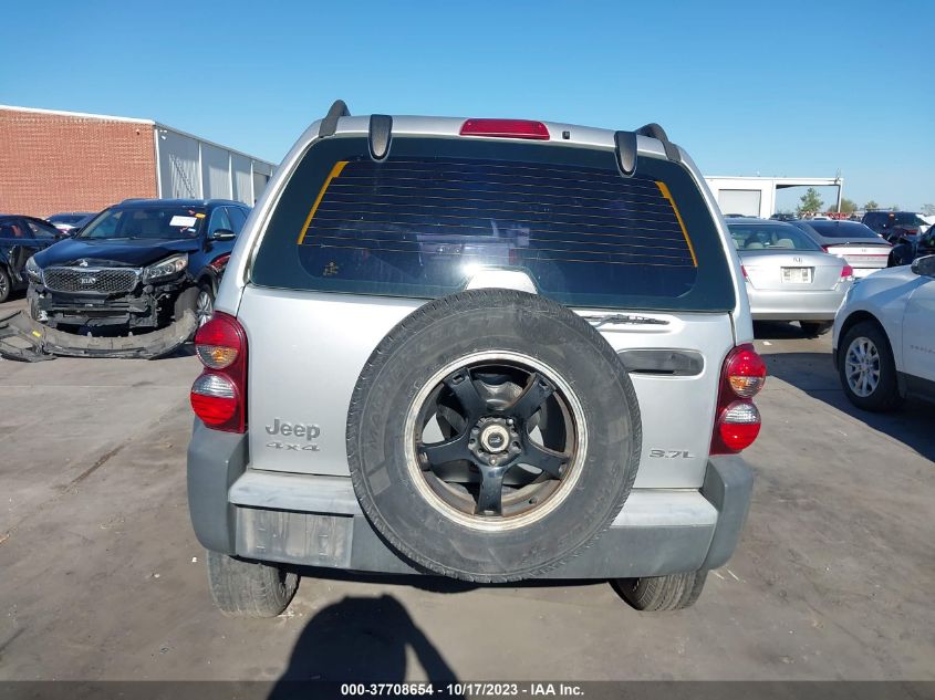 2006 Jeep Liberty Sport VIN: 1J8GL48K76W195824 Lot: 37708654