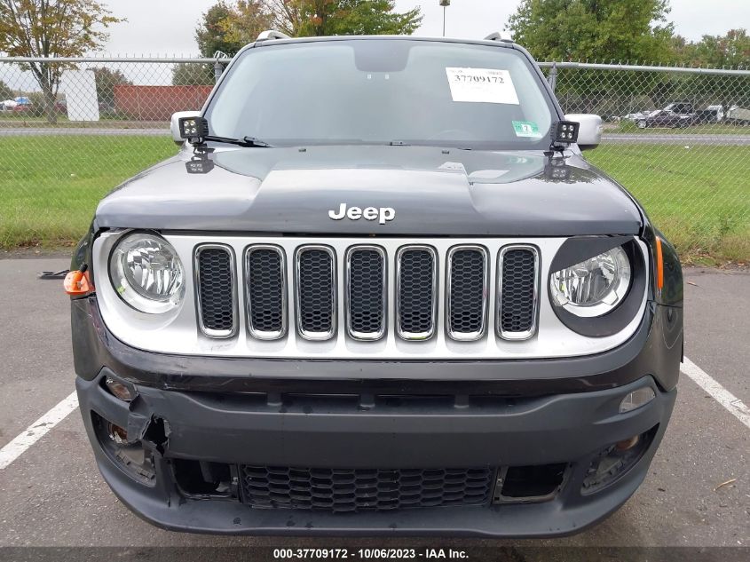 ZACCJBDB6HPE59072 2017 Jeep Renegade Limited 4X4