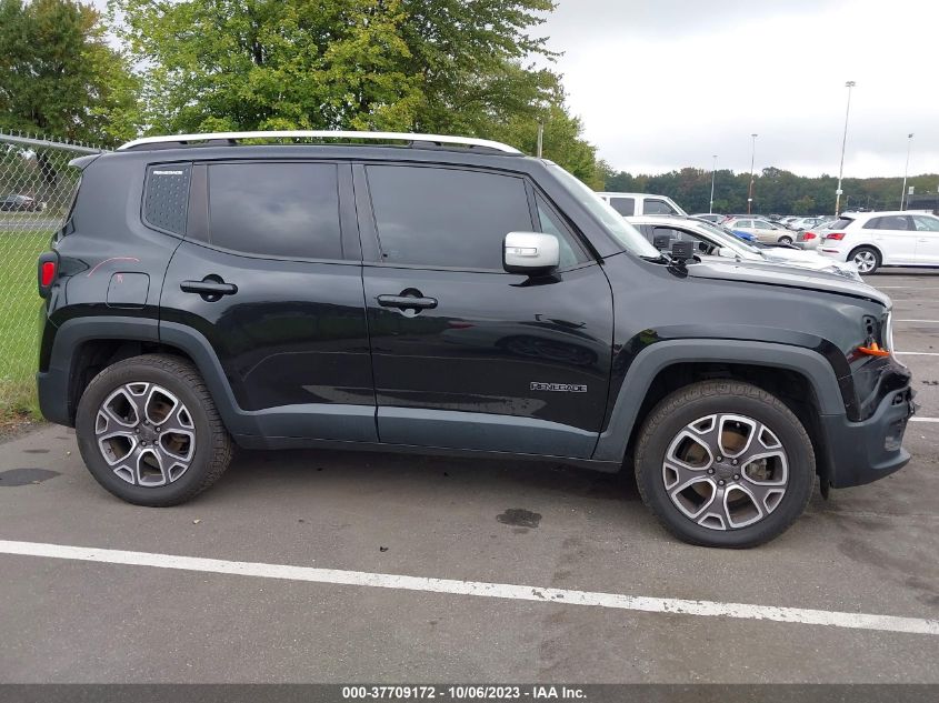 ZACCJBDB6HPE59072 2017 Jeep Renegade Limited 4X4