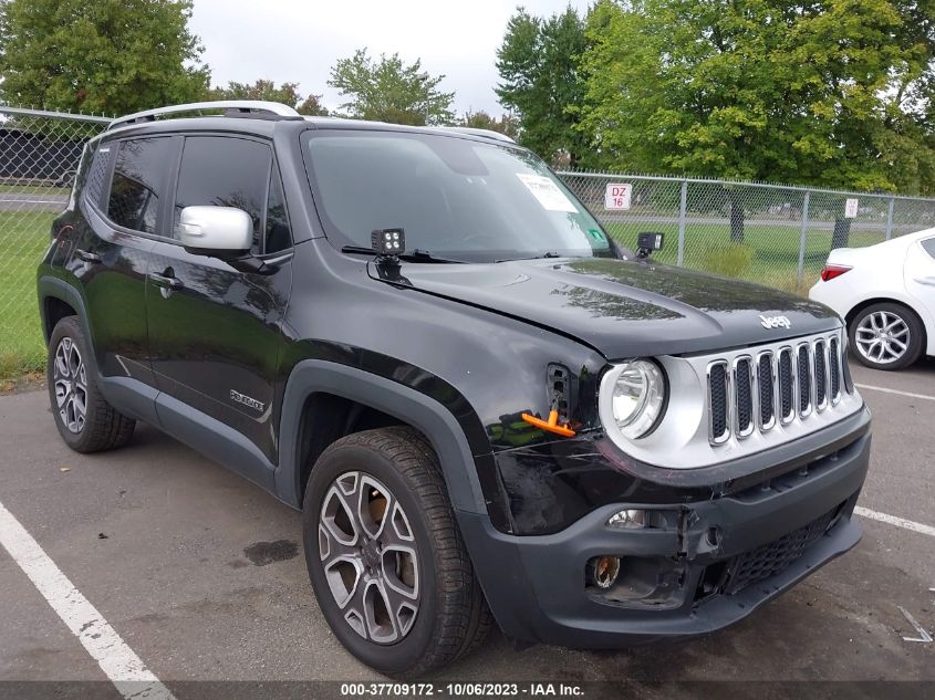 ZACCJBDB6HPE59072 2017 Jeep Renegade Limited 4X4