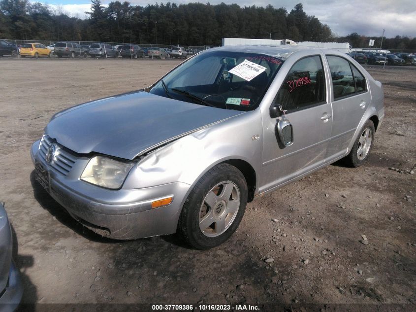 2001 Volkswagen Jetta Gls VIN: 3VWSK69M41M088459 Lot: 37709386