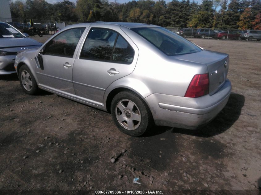 2001 Volkswagen Jetta Gls VIN: 3VWSK69M41M088459 Lot: 37709386