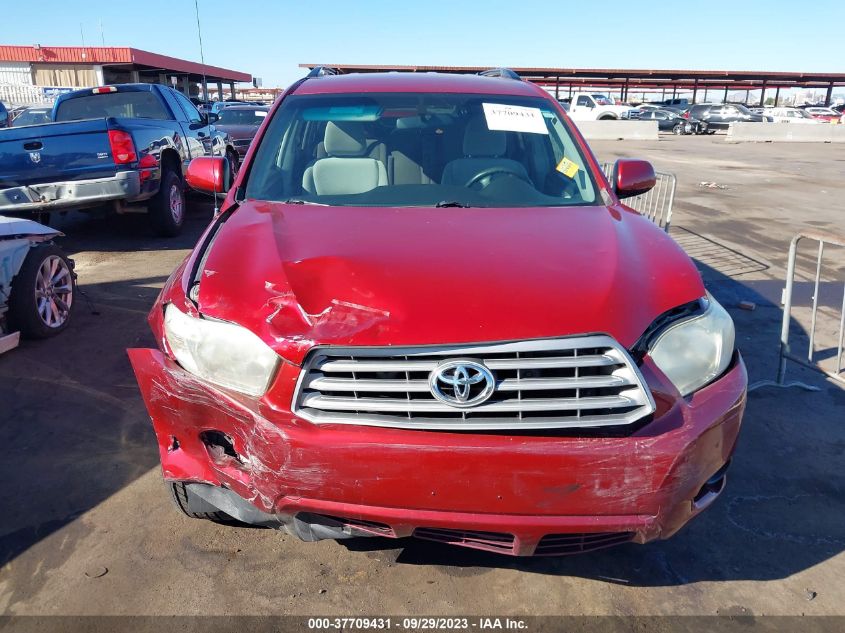 2009 Toyota Highlander Base VIN: JTEDA41A192004648 Lot: 37709431