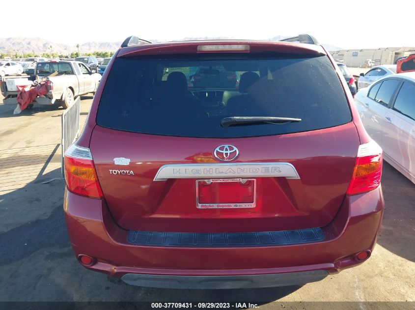 2009 Toyota Highlander Base VIN: JTEDA41A192004648 Lot: 37709431