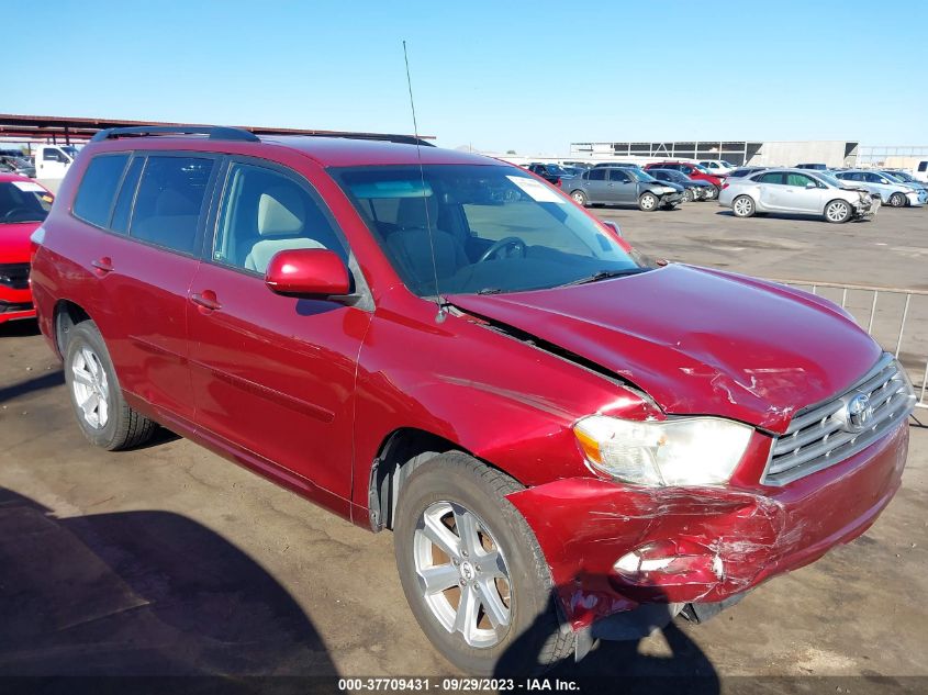 2009 Toyota Highlander Base VIN: JTEDA41A192004648 Lot: 37709431