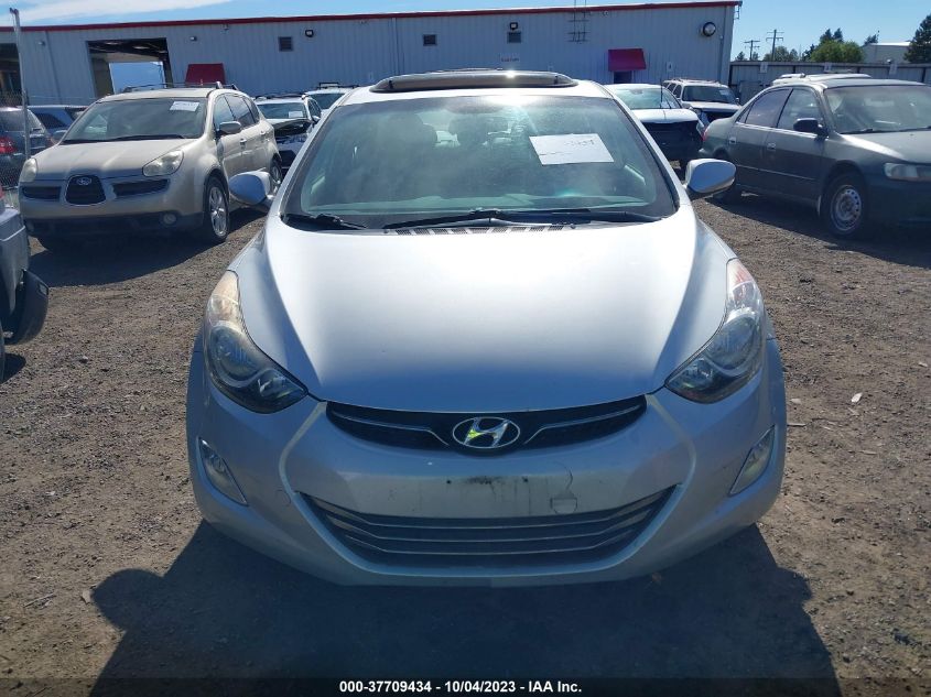 2013 Hyundai Elantra Limited VIN: 5NPDH4AE5DH323335 Lot: 37709434