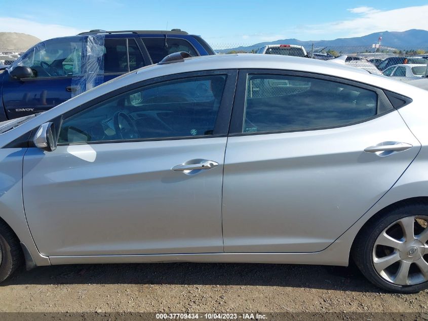 2013 Hyundai Elantra Limited VIN: 5NPDH4AE5DH323335 Lot: 37709434