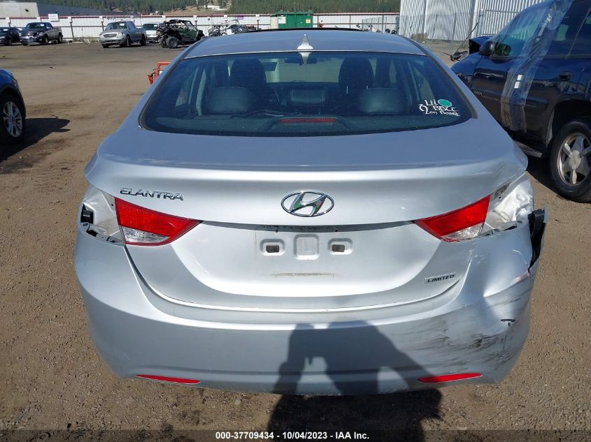 2013 Hyundai Elantra Limited VIN: 5NPDH4AE5DH323335 Lot: 37709434