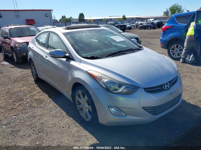 2013 Hyundai Elantra Limited VIN: 5NPDH4AE5DH323335 Lot: 37709434