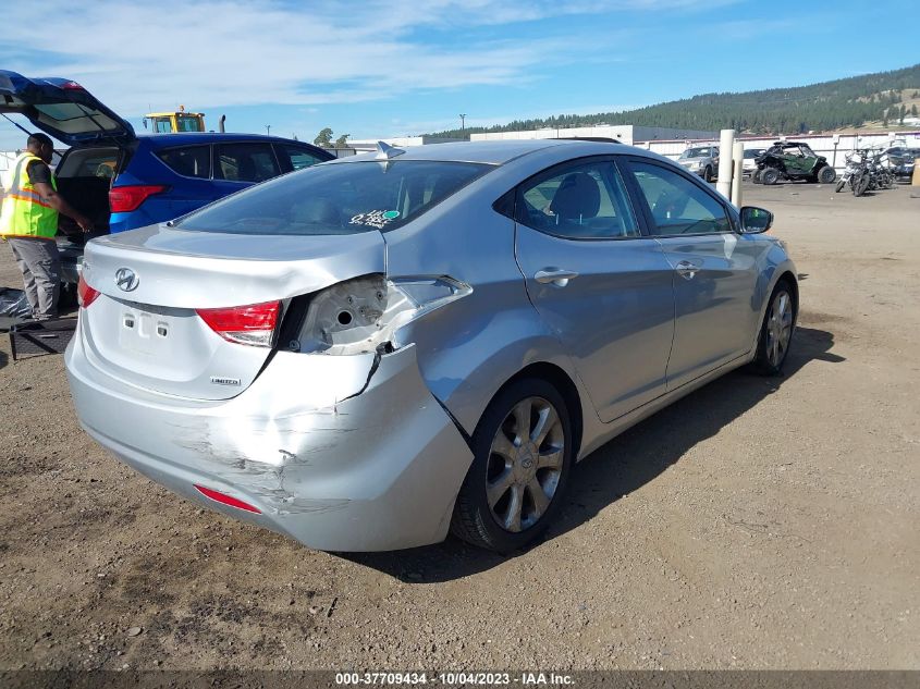 2013 Hyundai Elantra Limited VIN: 5NPDH4AE5DH323335 Lot: 37709434