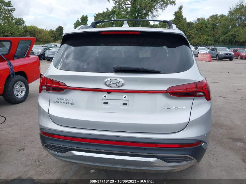 2021 Hyundai Santa Fe Hybrid Limited VIN: KM8S5DA10MU010949 Lot: 37710129