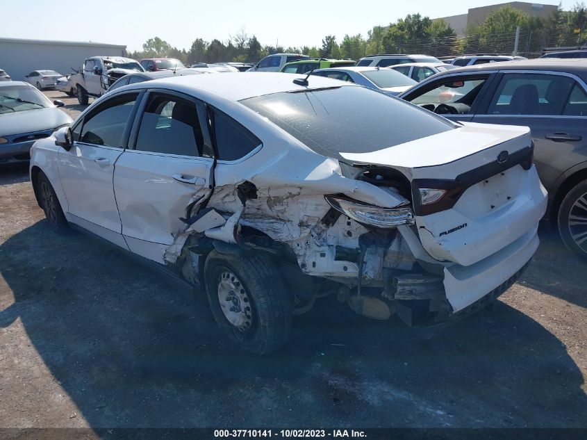 2013 Ford Fusion S VIN: 3FA6P0G76DR203138 Lot: 37710141