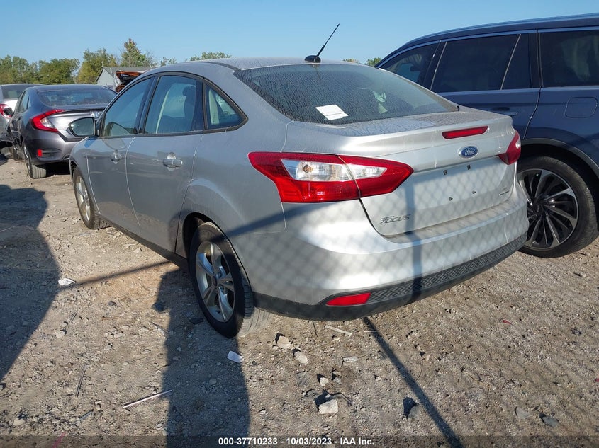 2013 Ford Focus Se VIN: 1FADP3F2XDL318192 Lot: 37710233