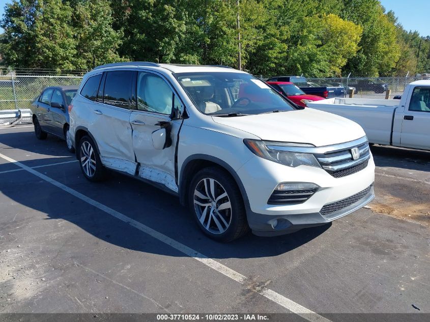 2016 Honda Pilot Touring VIN: 5FNYF6H92GB106520 Lot: 37710524