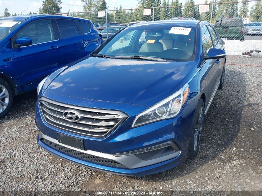 2017 Hyundai Sonata Sport VIN: 5NPE34AB8HH559184 Lot: 37711134