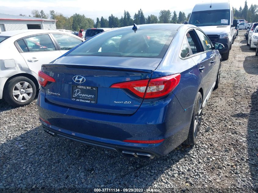 2017 Hyundai Sonata Sport VIN: 5NPE34AB8HH559184 Lot: 37711134