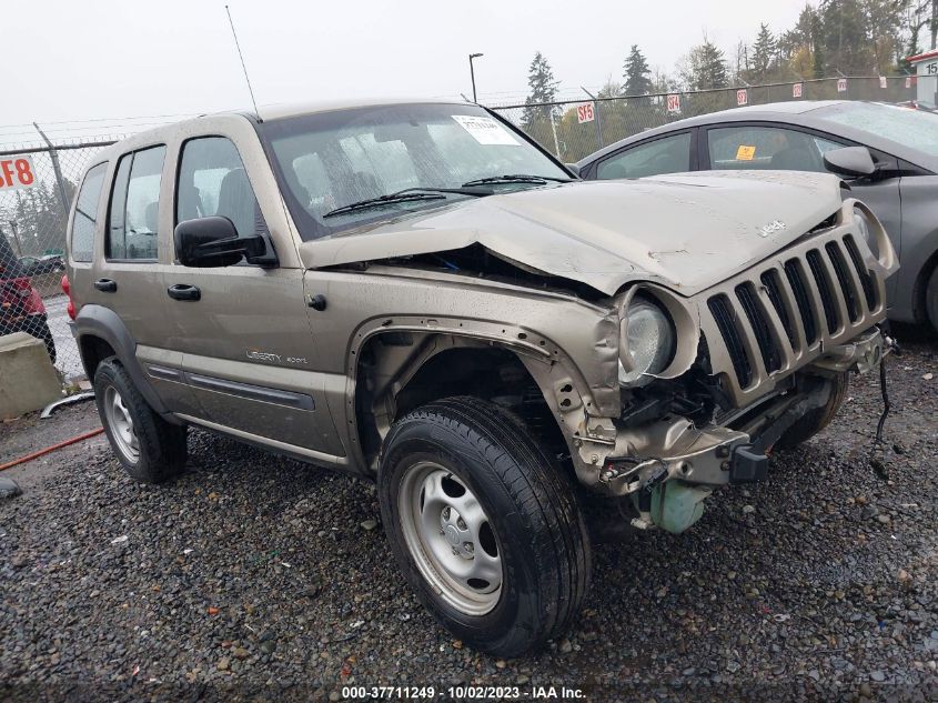 1J4FK48133W662773 2003 Jeep Liberty Sport