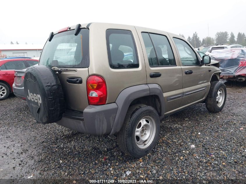 1J4FK48133W662773 2003 Jeep Liberty Sport