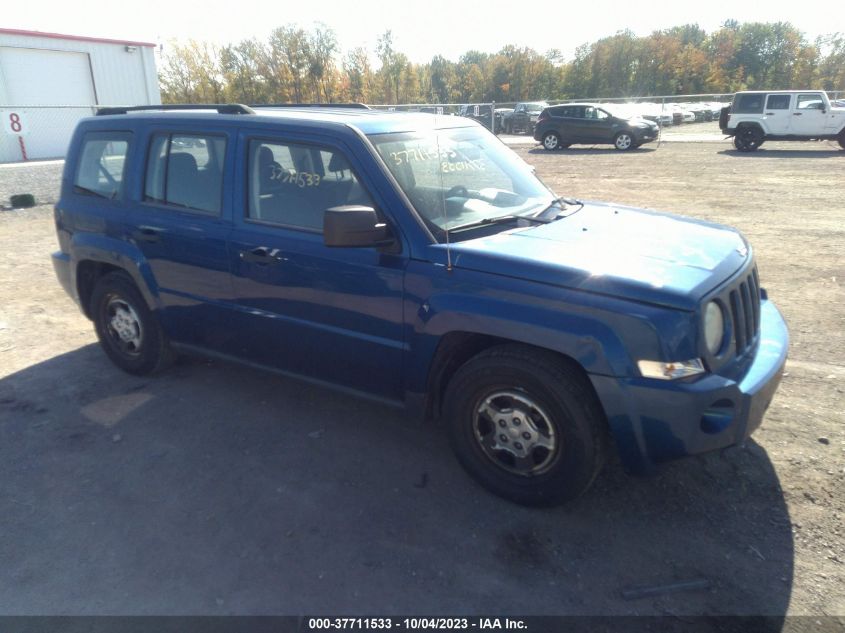 2009 Jeep Patriot Sport VIN: 1J4FT28B59D178456 Lot: 37711533