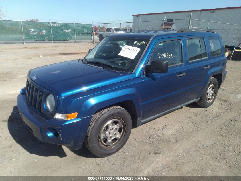 2009 Jeep Patriot Sport VIN: 1J4FT28B59D178456 Lot: 37711533