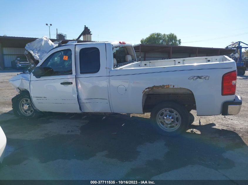 2008 Chevrolet Silverado 2500Hd Lt1 VIN: 1GCHK29638E166351 Lot: 37711535