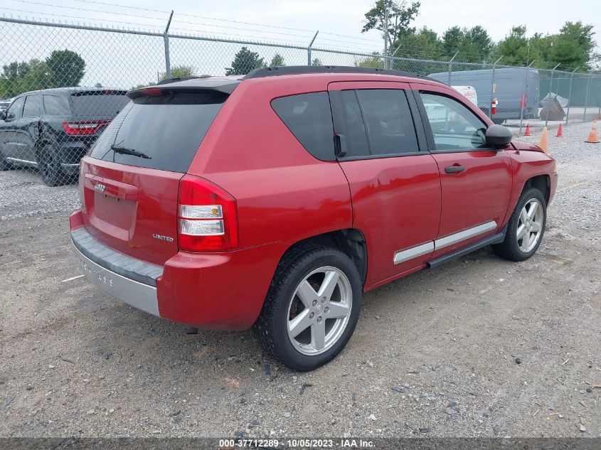 1J8FF57W77D123614 2007 Jeep Compass Limited