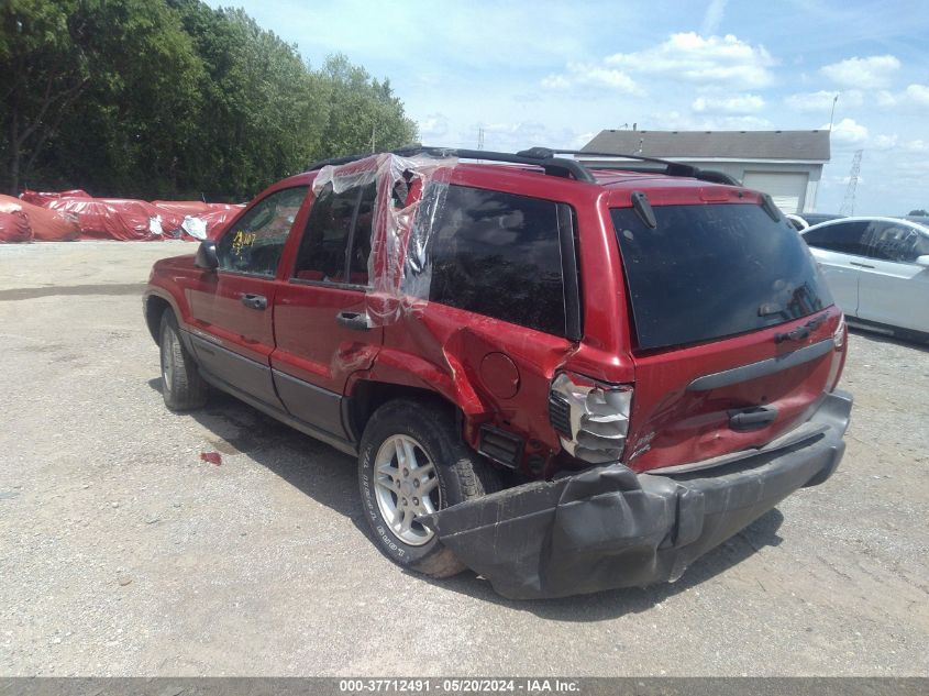 2004 Jeep Grand Cherokee Laredo VIN: 1J4GW48S14C199097 Lot: 37712491