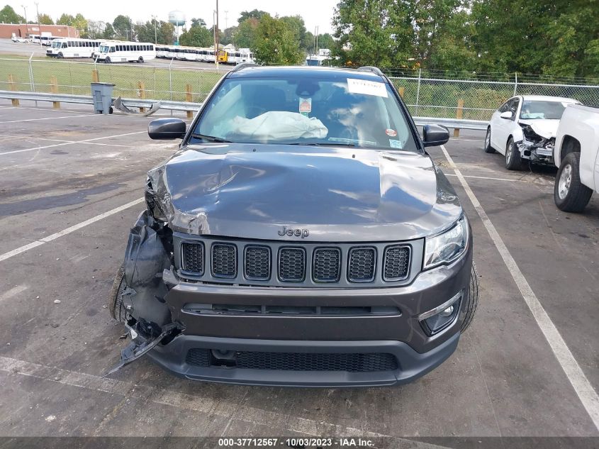 2021 Jeep Compass Altitude VIN: 3C4NJCBB2MT539134 Lot: 37712567