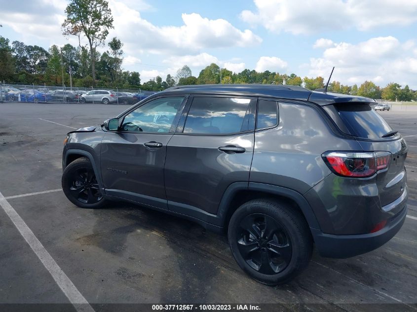 2021 Jeep Compass Altitude VIN: 3C4NJCBB2MT539134 Lot: 37712567