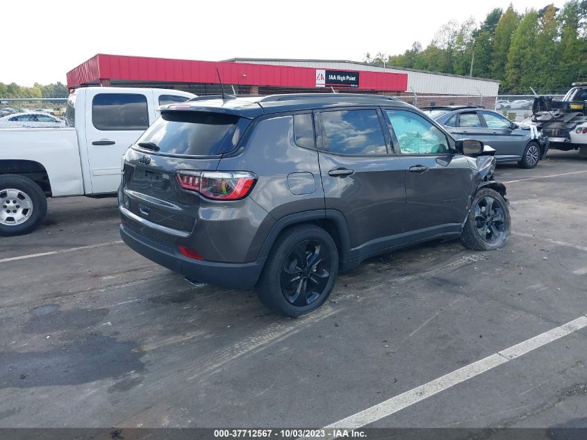 2021 Jeep Compass Altitude VIN: 3C4NJCBB2MT539134 Lot: 37712567