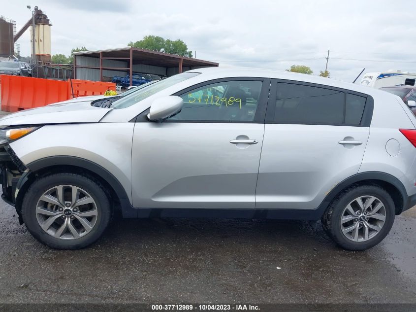 2016 Kia Sportage Lx VIN: KNDPB3ACXG7848374 Lot: 37712989