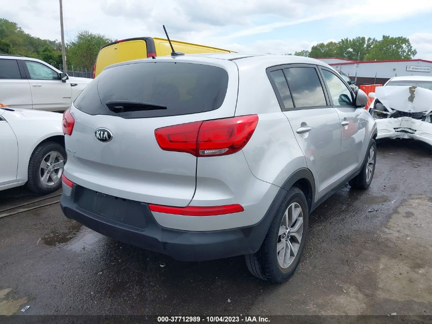 2016 Kia Sportage Lx VIN: KNDPB3ACXG7848374 Lot: 37712989