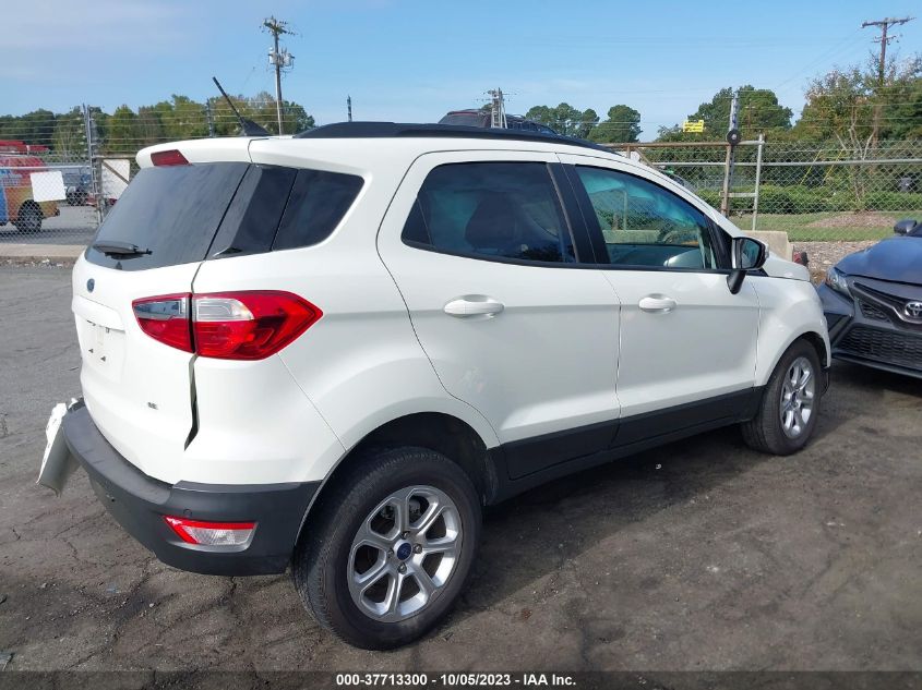 2021 Ford Ecosport Se VIN: MAJ3S2GE7MC439646 Lot: 37713300